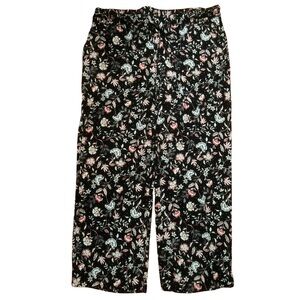 Old Navy (XL) Floral Wide Leg Pants